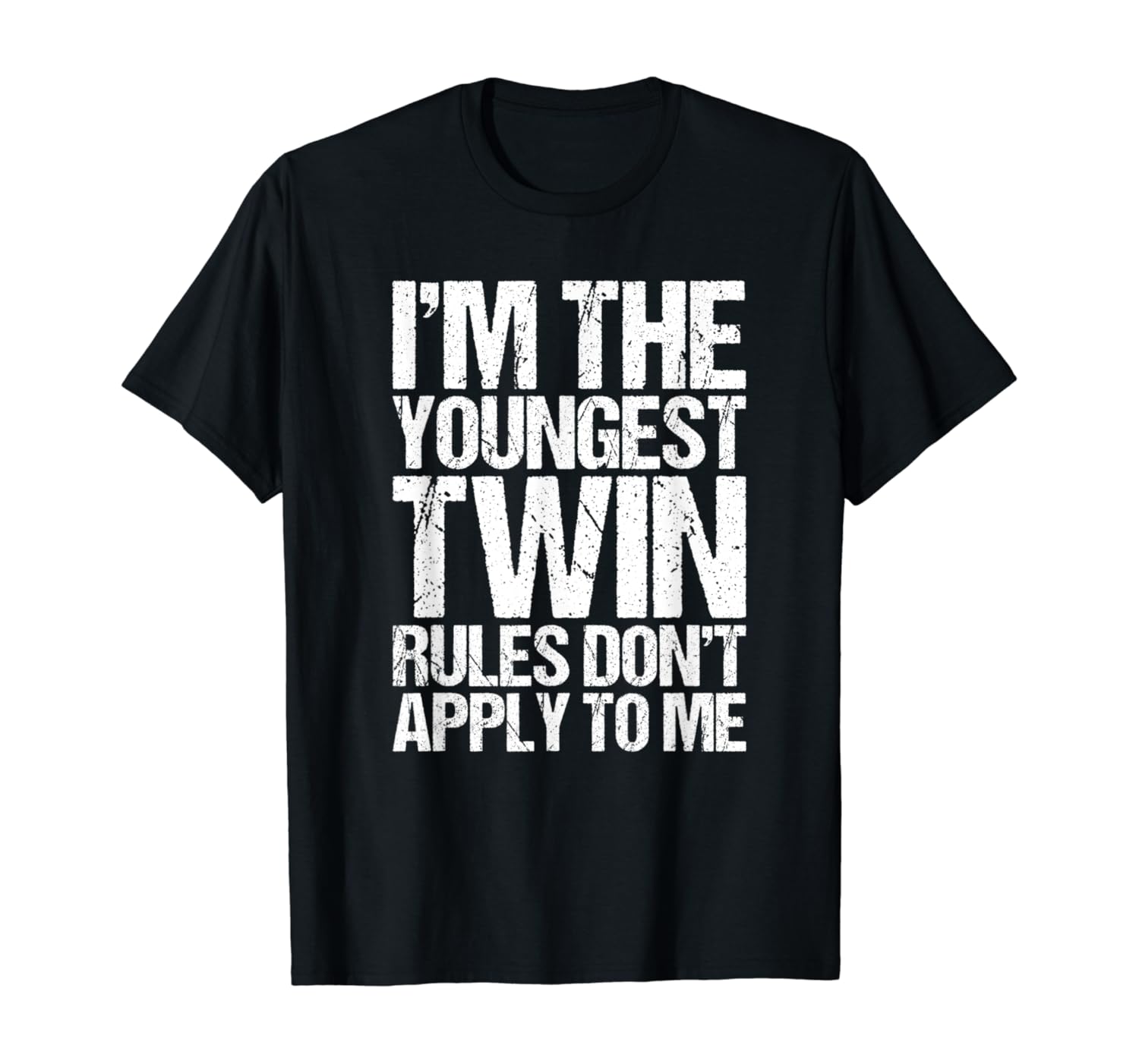 Amazon Twins Birthday Gift Funny Siblings Youngest Twin T Shirt amazon-twins-birthday-gift-funny-siblings-youngest-twin-t-shirt